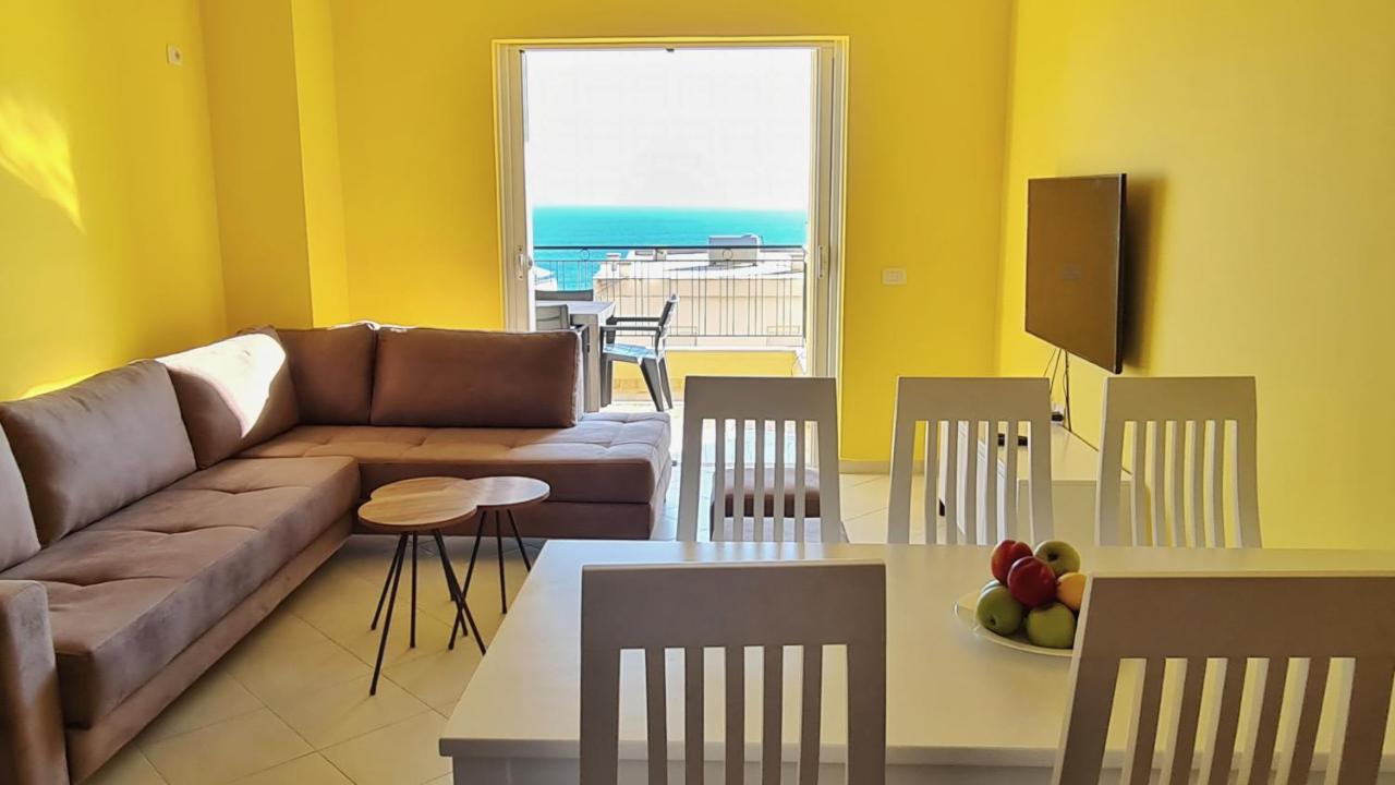 Colorful Sea View Apartment Saranda Zewnętrze zdjęcie