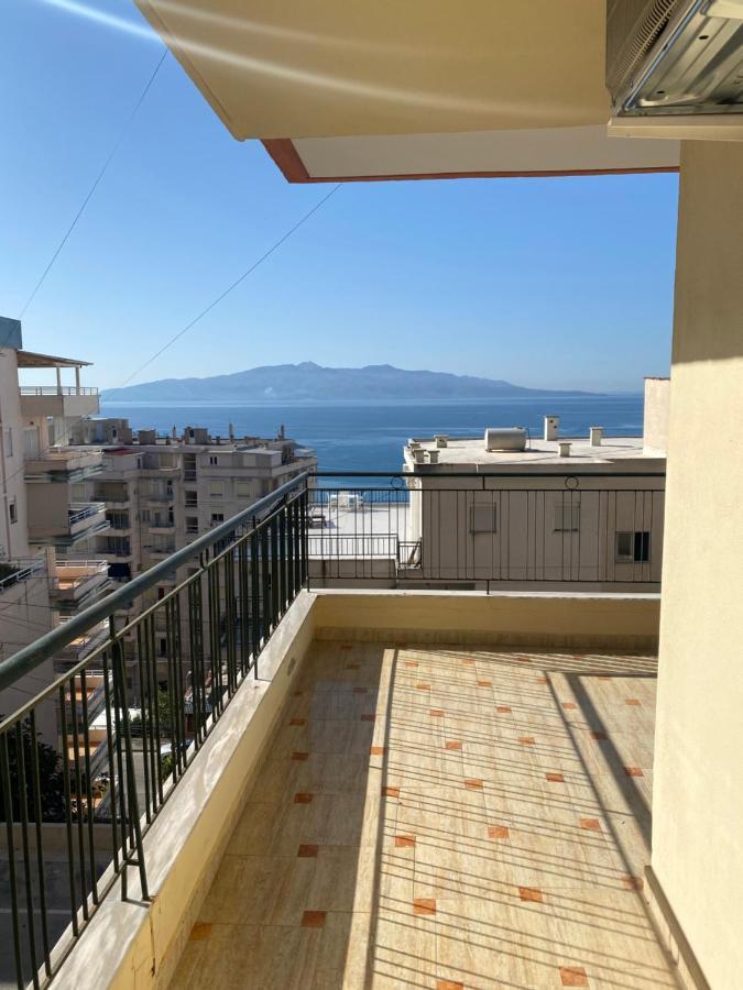 Colorful Sea View Apartment Saranda Zewnętrze zdjęcie