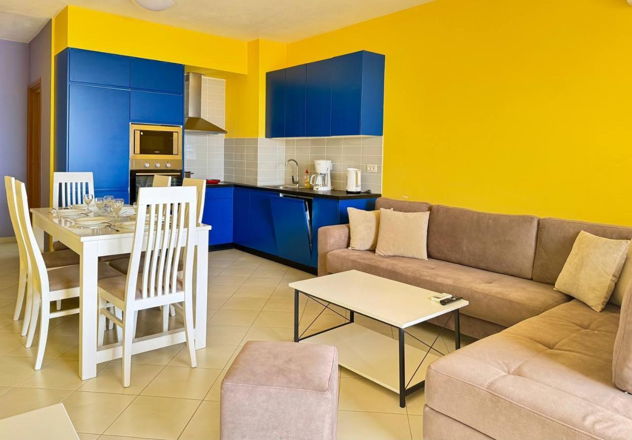 Colorful Sea View Apartment Saranda Zewnętrze zdjęcie
